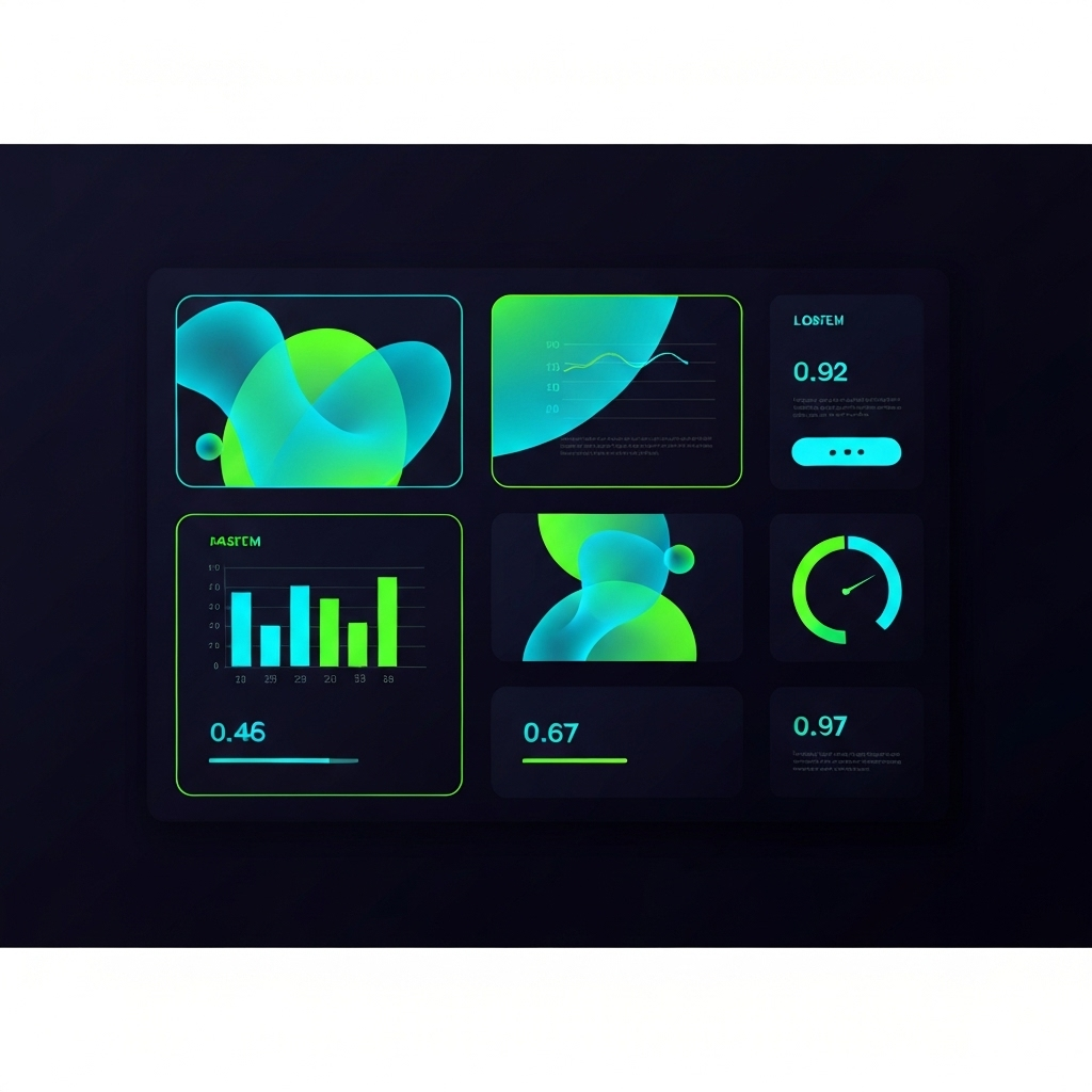 Clean website mockup